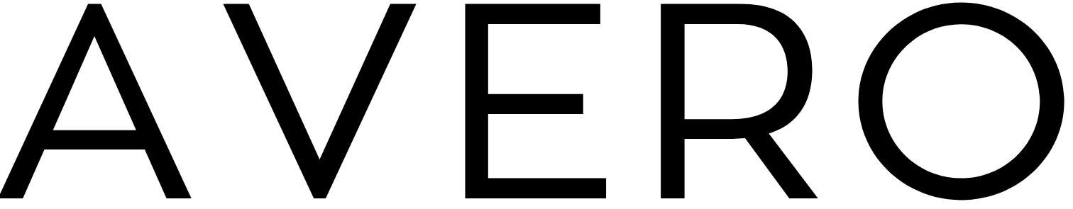 a v e r o logo black clear